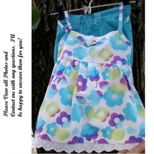 Bright Sun Top & Coordinating Shorts - Sz. 4